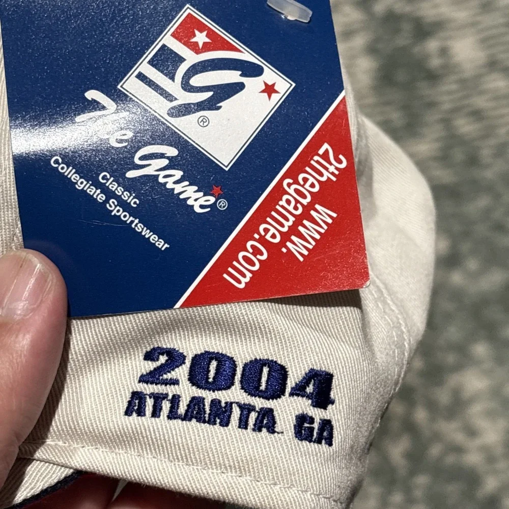 vintage 2004 Chick-fil-A Peach Bowl 35th Anniversary adjustable cap Tennessee FB